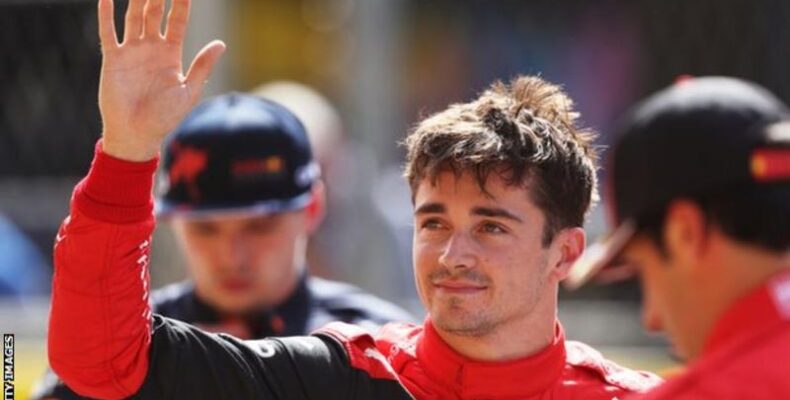Leclerc takes Spanish GP pole for Ferrari after spin
