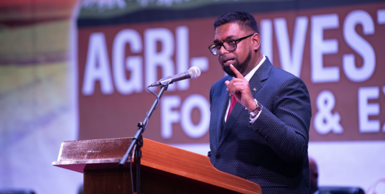 Caribbean region must tackle food security issues head-on -Pres. Ali