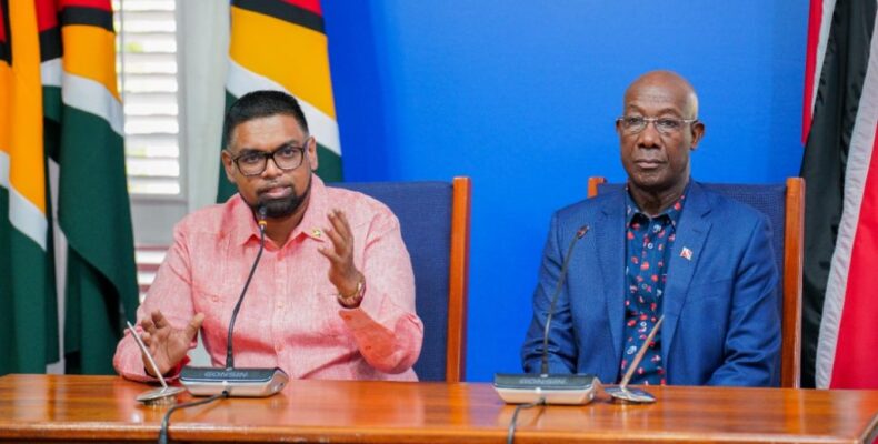Guyana/Trinidad trade and investment: Ali, Rowley agree to ‘take the bull by the horn’