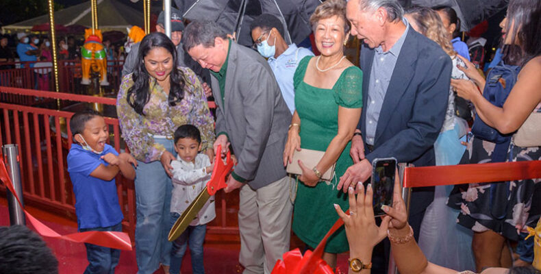 MovieTowne launches carousel and train rides