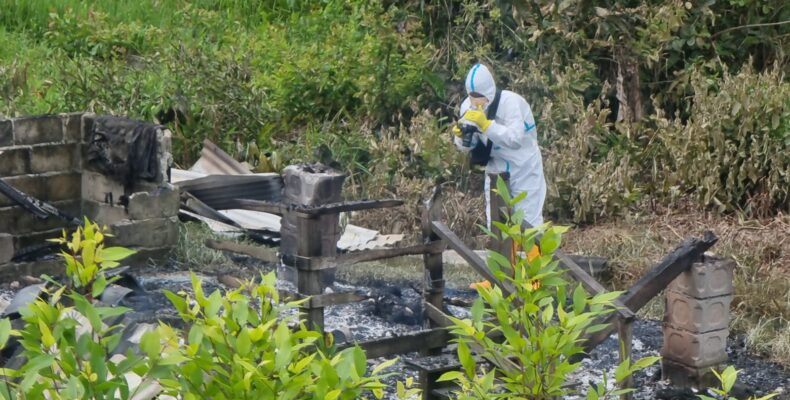 Three children die in Mocha Backdam fire; Mother’s ex-boyfriend is prime suspect