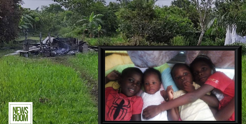 Three children, trapped in house, die in Mocha fire