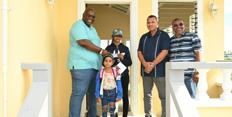 28 families get low-income houses in Berbice