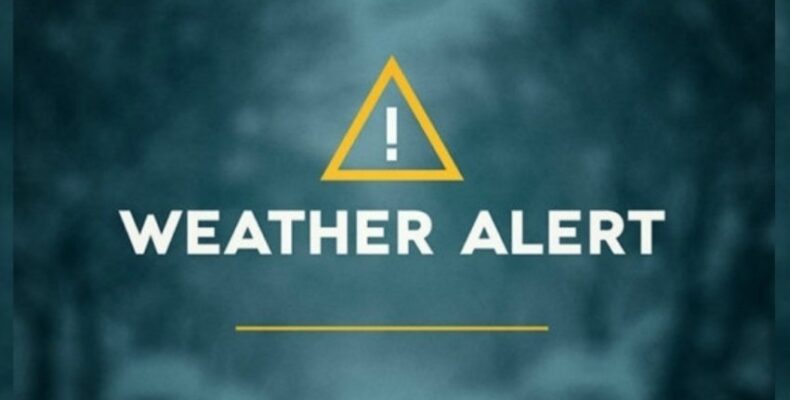 24-hr weather warning in effect