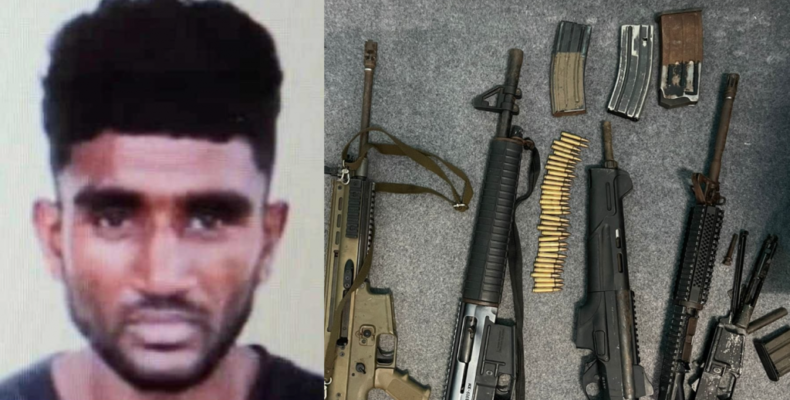 “Bandit” wanted over high-powered weapons bust in Region 7