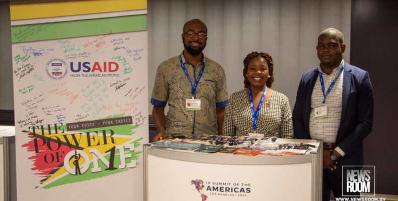 Democracy, health in focus as Guyana’s youth council joins civil society talks in LA