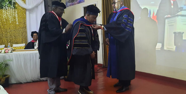 Headteacher, 79, graduates with doctorate from Texas University