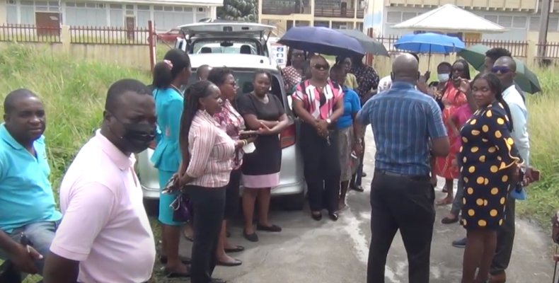 Teachers at Lodge Secondary stage walkout over threats from students and classroom gangs