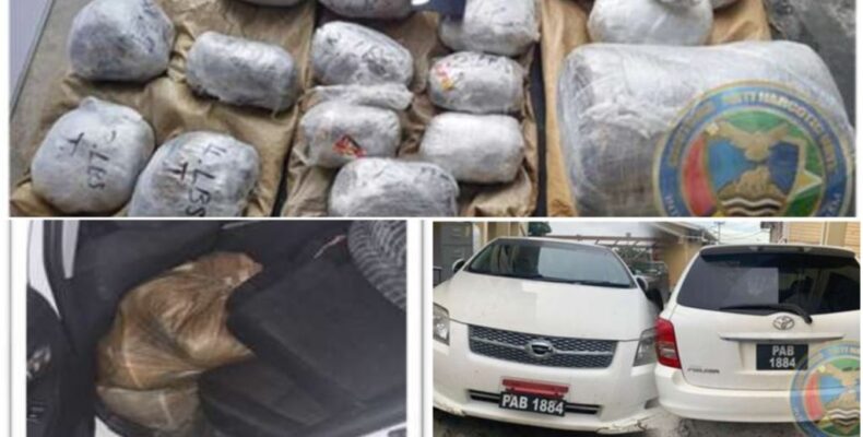 Driver abandons car with $8M worth of ganja
