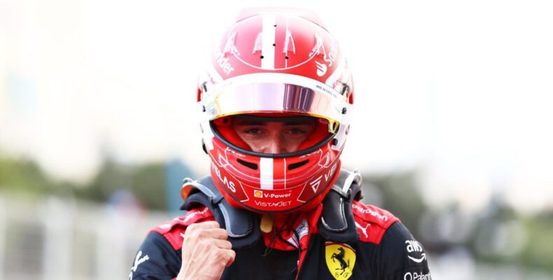 Leclerc takes Azerbaijan pole; Hamilton seventh
