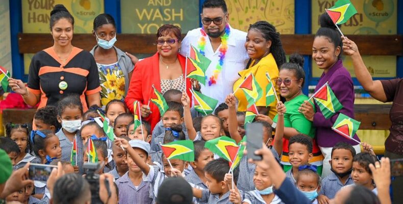 ‘A man with a plan’ – Bartica gives President Ali affectionate welcome