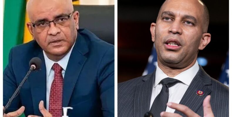 Jagdeo says US Congressman Jeffries clearly misinformed about Guyana