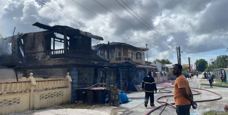 Rex Paint store destroyed by fire