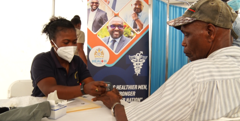 Health Minister scolds menfolk for neglecting their health