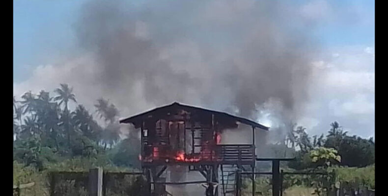 Corentyne fire leaves three homeless