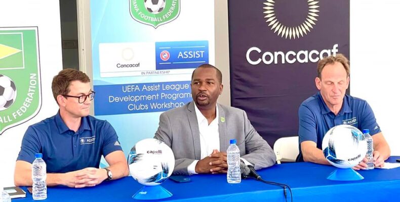 GFF, UEFA Assist and Concacaf deliver club development workshop