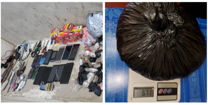 Ganja, improvised weapons among items found at Mazaruni Prison