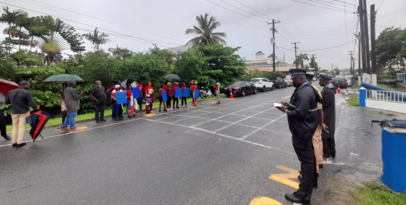 Family of youth shot dead by Police picket Special Branch headquarters