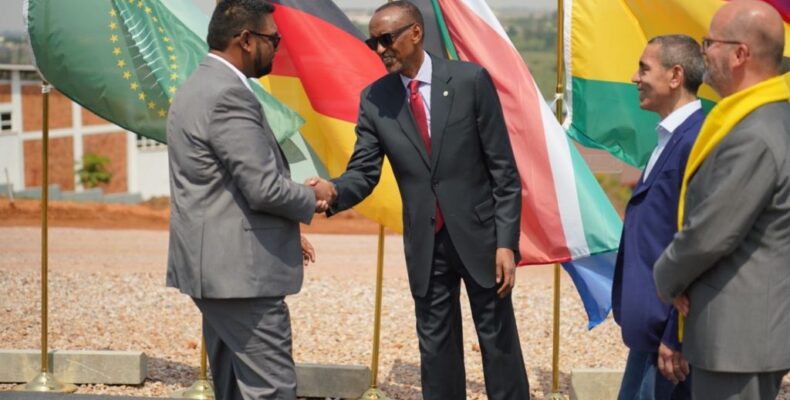 Pres. Ali to expand Guyana’s pharmaceutical industry into vaccine manufacturing