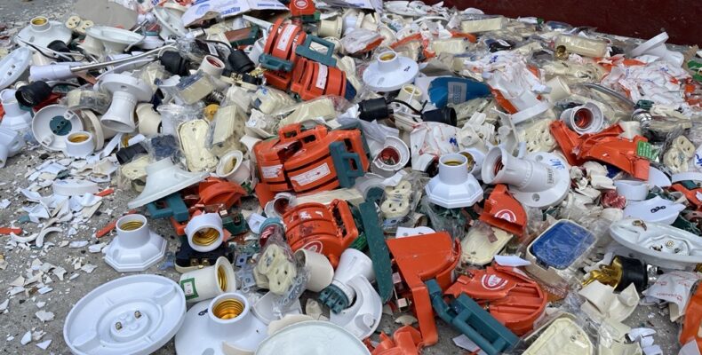 GNBS seizes and destroys over 5,000 pieces of substandard electrical fittings