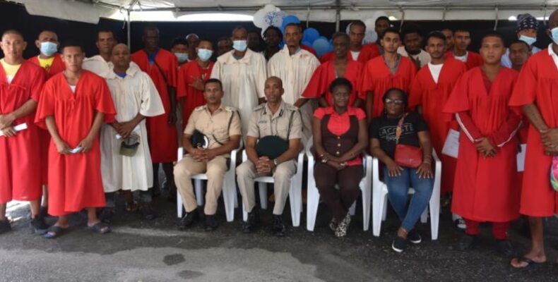 140 inmates graduate after completing training in various fields