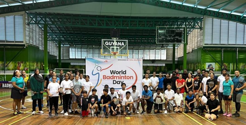 Guyana’s World Badminton Day tournament off to exciting start
