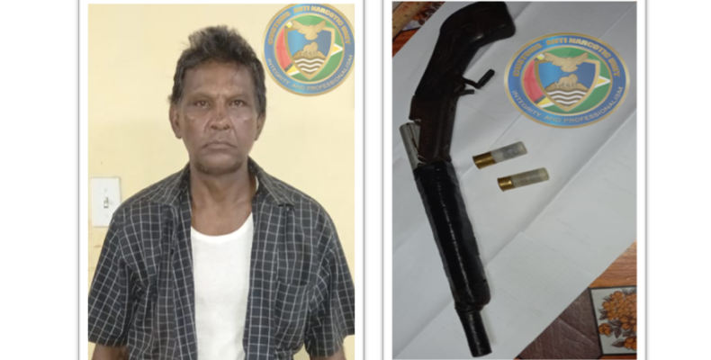 CANU arrests man with loaded shotgun in Berbice