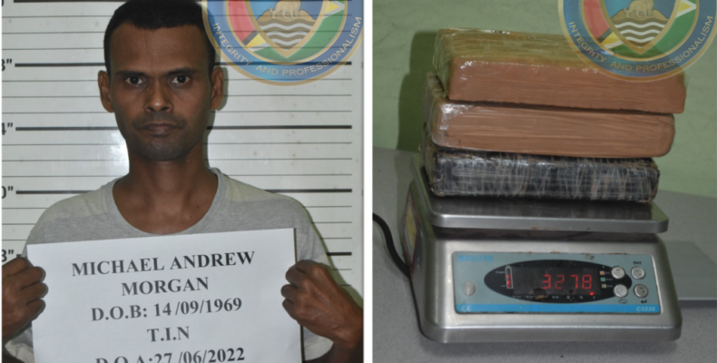 Over 7lbs cocaine along with gun and ammunition seized in Eccles home; Andrew Morgan in custody