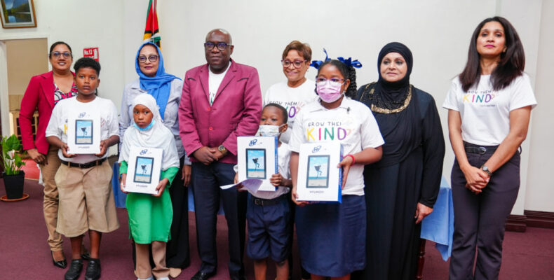 Behavioural skills training for primary schools as 70 tablets donated