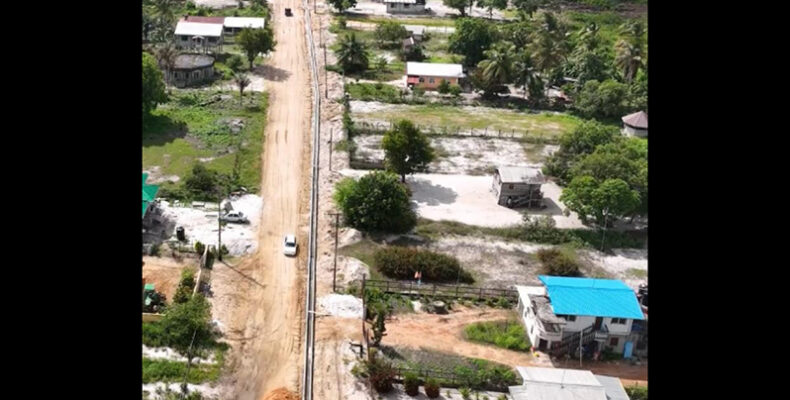 Lima Sands residents thank gov’t for $90M road