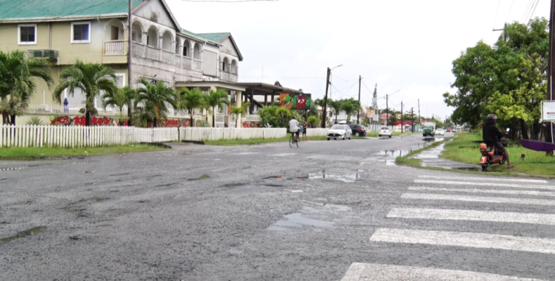 Swift action as road signs painted along Aubrey Barker Road, drainage works to follow