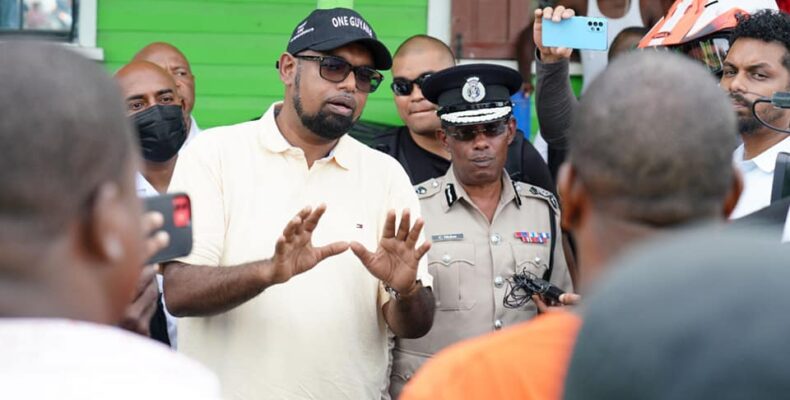 Pres. Ali says went against all advice to meet with affected vendors, residents during violent protest 