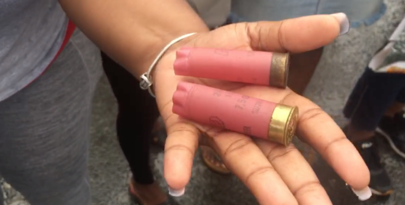Police must stop the indiscriminate firing of pellets and bullets into crowds -Norton