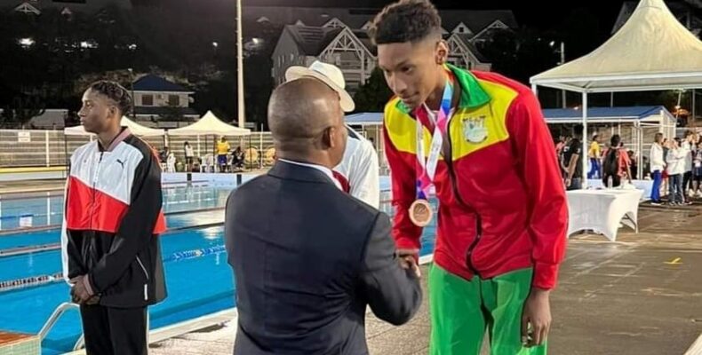 Bright, Noel medal for Guyana at inaugural Caribbean Games