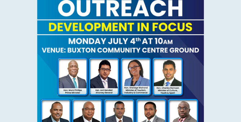Massive gov’t outreach to Buxton/Friendship today