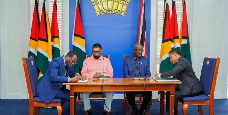 Guyana,Trinidad to sign co-operation agreement in August
