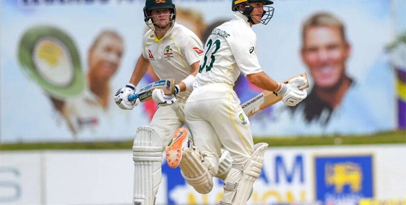 Smith, Labuschagne make Sri Lanka toil