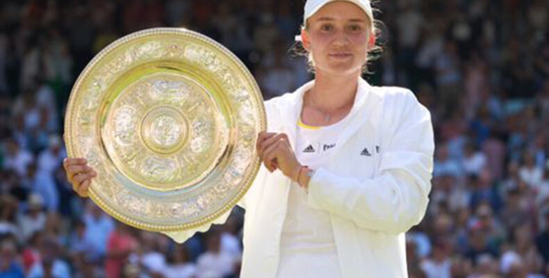 Rybakina fights back to win to Wimbledon final