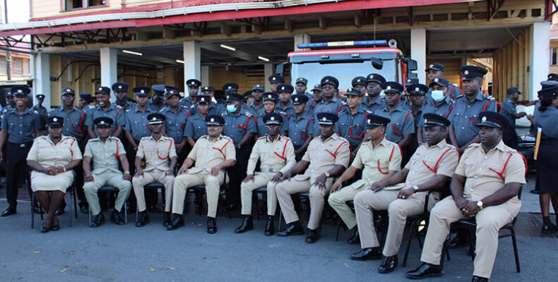 209 Guyana Fire Service officers elevated to new ranks