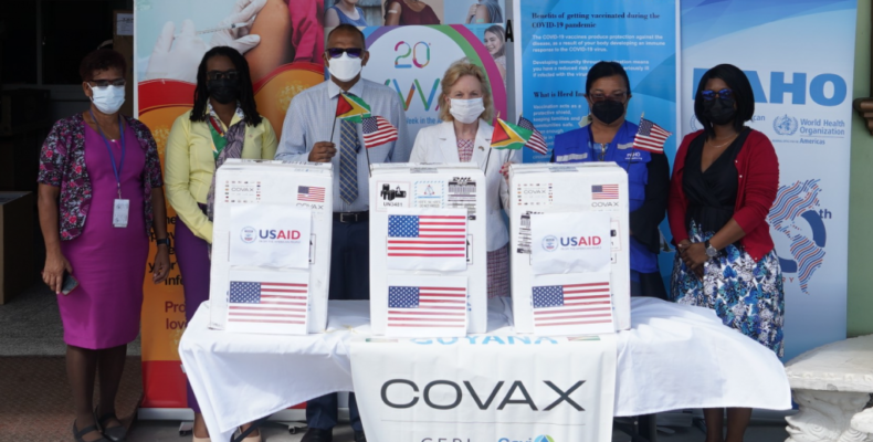 Guyana receives over 12,000 Pfizer COVID-19 vaccines from US Government