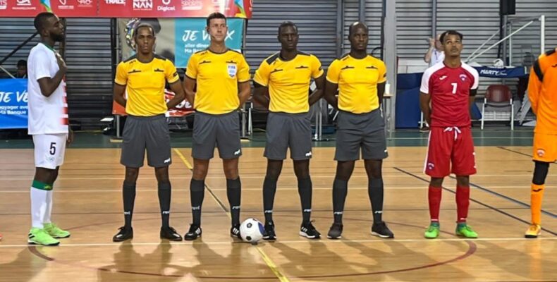 GFF Referees excel during first Caribbean Games Futsal tourney