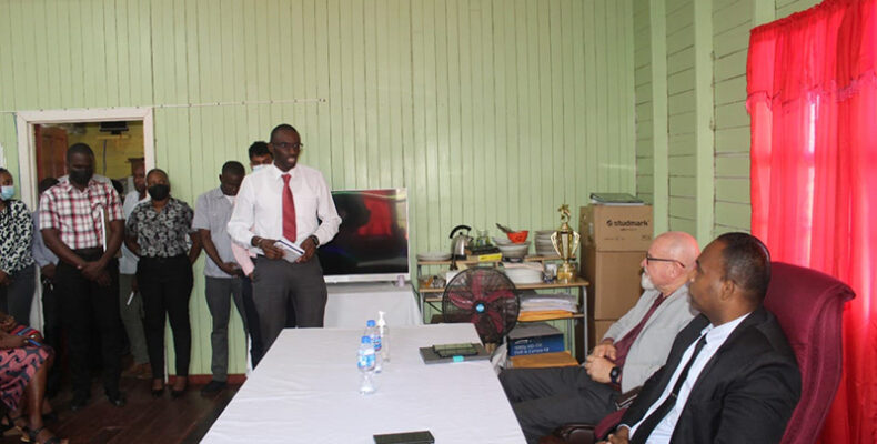 PSC Chairman visits CID Headquarters