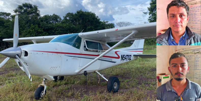 Cocaine plane traffickers jailed 4 and half years and fined over $435M each