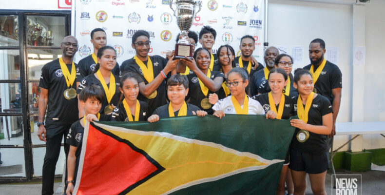 Junior CASA: Magnificent Guyana regains overall title
