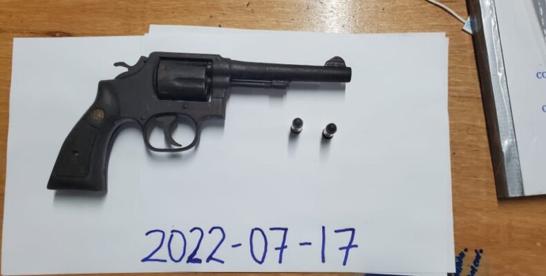 Miner, 43, caught with gun and ammo