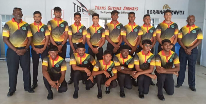 National U-17 cricketers wing out to T&T