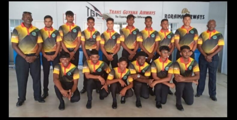 National U-17 cricketers off to T&T; seeking maiden regional title