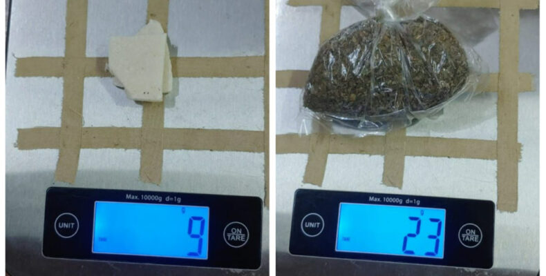 Suspected cocaine, ganja found in abandoned Pouderoyen yard