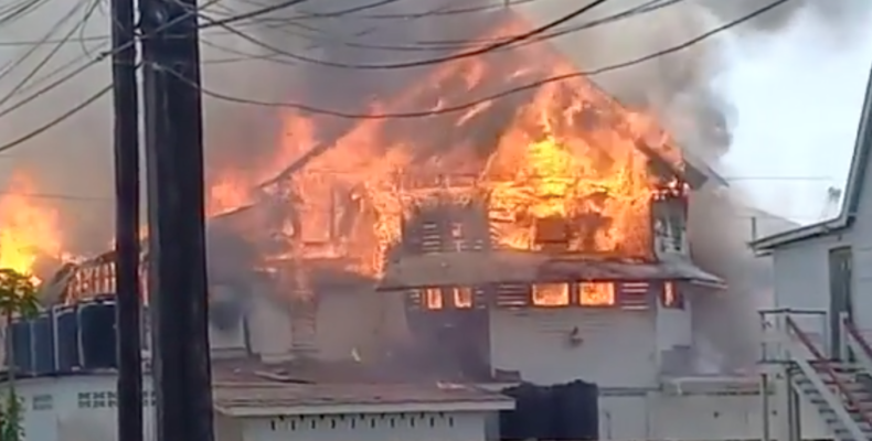 Over 420 students displaced as fire guts St. George’s High