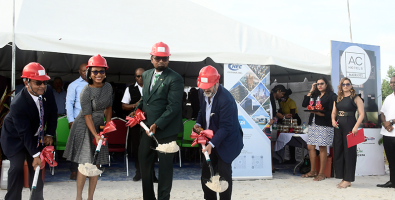 Sod turned for US$45M AC Hotels Marriott at Ogle